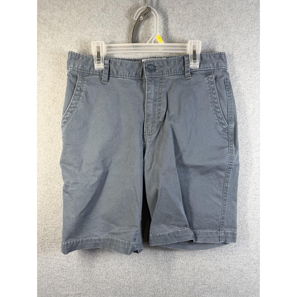 Seeded & Sewn Shorts Mens 28 Blue Chino Casual Canvas Stretch Pockets Summer